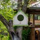thumbnail image 4 of FELTECHELECTR Casa colgante para pájaros, decoración de casa de pájaros, jaula de alimentación para pájaros, nido decorativo para pájaros, 4 of 7