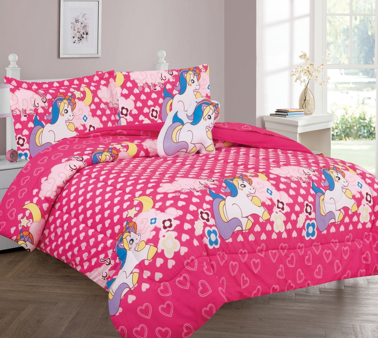 unicorn bed pillow