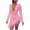 Pink, variant on LYXSSBYX Womens Dresses Clearance under 10.00 Womens Holiday V Neck Print Dress Ladies Long Sleeves Party Beach Dress