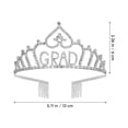 thumbnail image 2 of CRILSTYLEO Crystal Headband with Combs, Elegant Princess for Women, Bridal Wedding, Prom, Birthday Party Accessory, 2 of 8