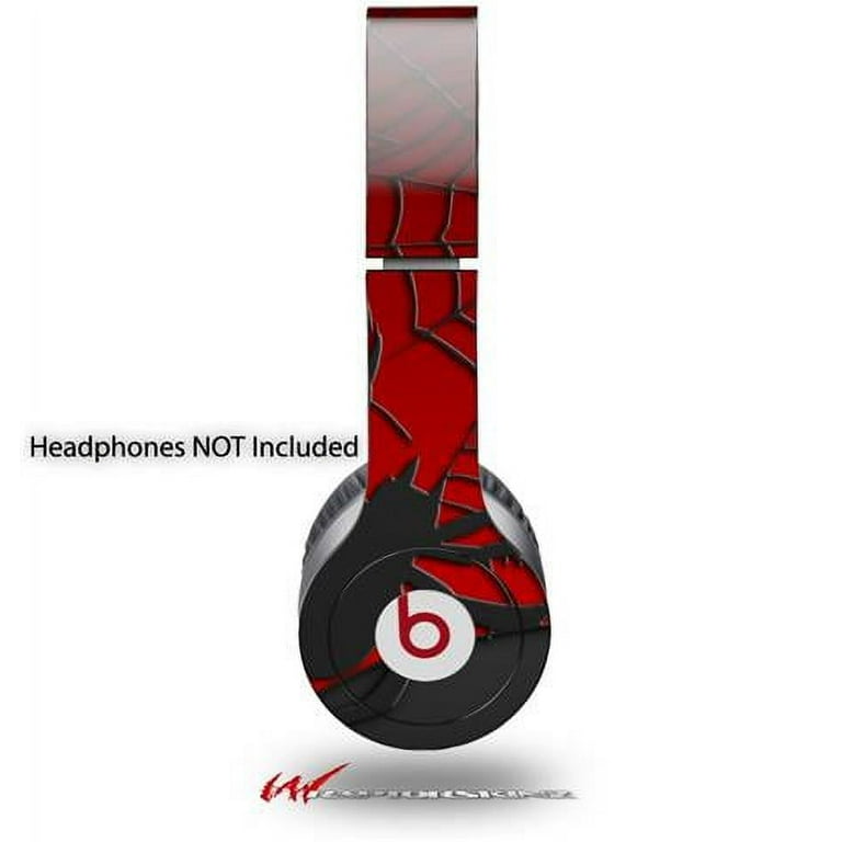 Skin Decal Wrap compatible with Original Beats Solo HD Spider Web