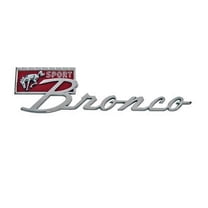 Scott Drake C7TZ-16098-A Sport Fender Emblem