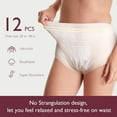 thumbnail image 3 of Momcozy Postpartum Disposable Underwear, No Leak,Thin,Built-in Pad,Period, Labor Delivery Care,12pcs, 3 of 5