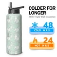 thumbnail image 4 of 40oz Stainless Steel Pig Themed Water Bottle for Pig Themed Enthusiasts Camping & Hiking Sports Vacuum Insulated Leak Proof Hot Cold, 4 of 6