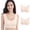 Beige bras for women, variant on Wycnly Sports Bras for Women 2pcs Breathable Comfort Stretchy Plus Size Push up Yoga Bralettes Ladies Lightly Lined Seamless Wireless Bras Wireless Bra Bras