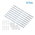 thumbnail image 3 of 8 Pcs Soportes para Estantes Flotantes de Metal Soportes Ocultos para Estantes 8 x 150mm(0.3 x 5.9 Pulgadas) Soportes Invisibles para Estantes, 3 of 6