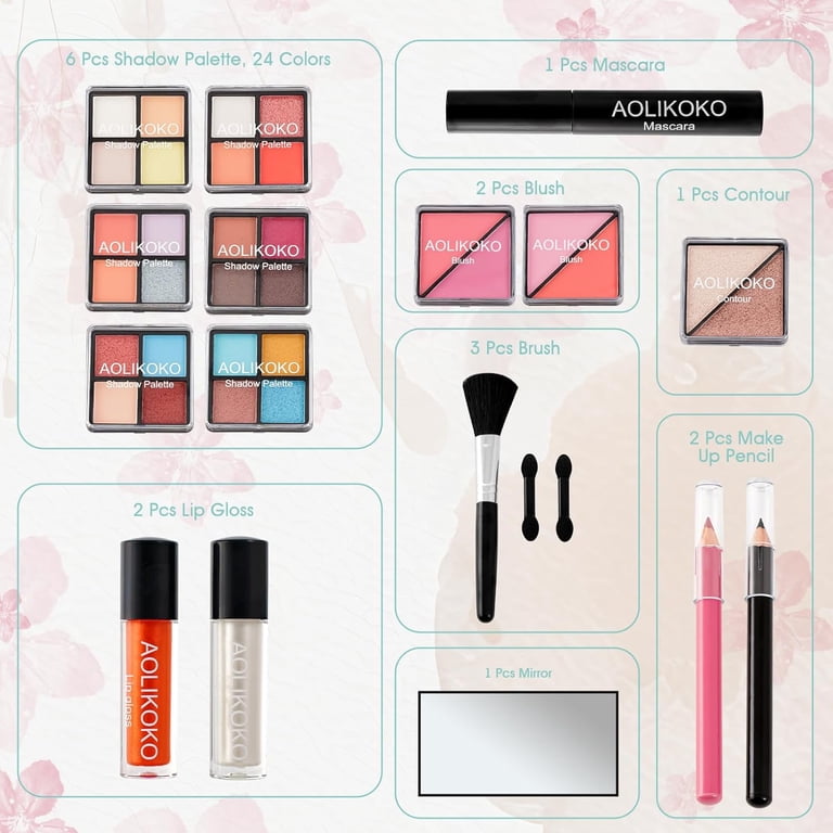 Miss Rose Professional All-in-One Makeup Kit, 88 Colors Palette