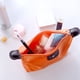 thumbnail image 2 of Candy Color Travel Makeup Bag Dumpling Cosmetic Bags Soft Portable Make Up Bag, 2 of 3