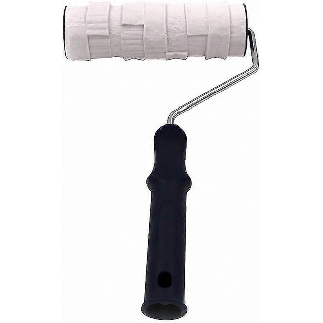 Household Rubber Paint Roller with 8-inch Patterned Design for DIY Textured Painting