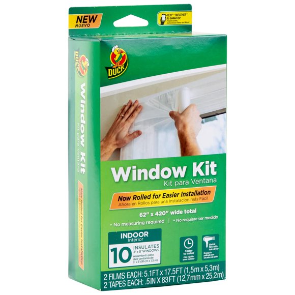 Kit de aislamiento Window Film Duck Brand 157 x 1067 cm