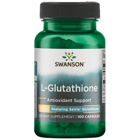 Swanson L-Glutathione - Featuring Setria Glutathione 100 mg 100 (Best Glutathione Supplement In India)