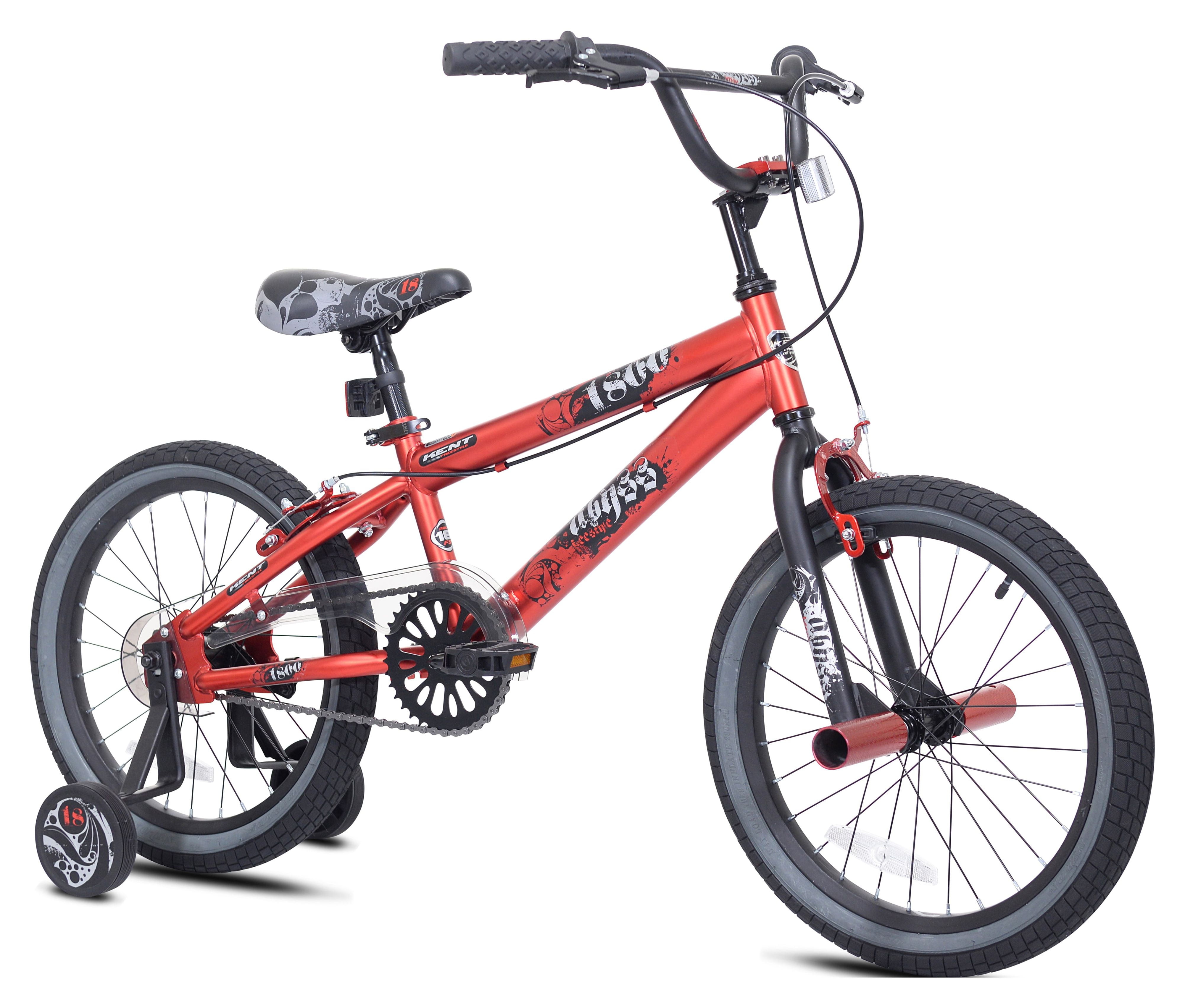 Kent Bicycle 18-inch Abyss Boy's Freestyle BMX Bicycle, Blue