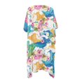 thumbnail image 2 of HELLHERO Loose Beach Cover Ups for Vacation High Quality Fabrics Long Bathing Suit Cover Up Floral Tropical Pattern, 2 of 6