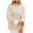 Beige-04, variant on STETMN Women's Oversized Sweaters Loose Crew Neck Knit Pullover Tops Fall Long Sleeve Jumper