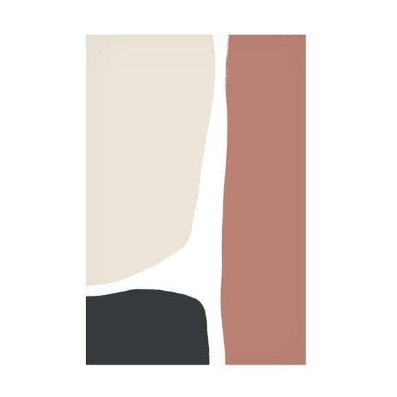 Trademark Fine Art uplusmestudio Natural Shades Trio Canvas Wall Art