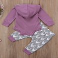 thumbnail image 4 of Ensemble de Tenue pour Bébé, Sweat à Capuche à Manches Longues, Pantalon de Renne 0-24M, 4 of 6