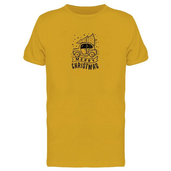 Car Tree For Merry Christmas Tee Men's -Image by Shutterstock