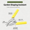 thumbnail image 5 of Stainless Steel Girdling Cutter, Garden Ring Bark Stripping Pruner for Fruit Tree Branch Circumcision & Orchard Trimming, 5 of 10