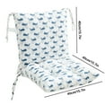 thumbnail image 3 of Seat Cushion For Chair High Back Chair Cushion Indoor And Outdoor Porch Wags Cushion Rainproof Rocking Chair Cushion All-Weather Replacement Cushion 50% 0ff Clearance!, 3 of 8