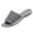 Gray, variant on Slide flat sandals for women flat Open Toe Slide Flat Arch Flat Heel Stability flat sandals for women Flatform
