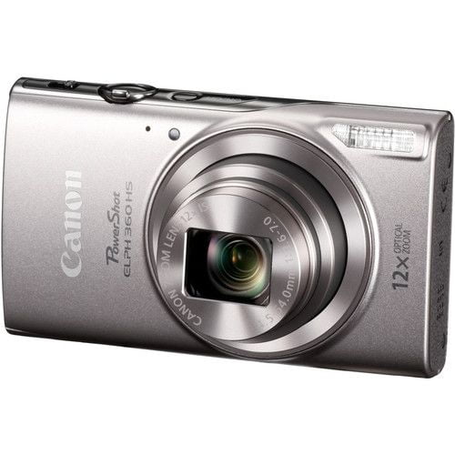 Camara Canon Powershot ELPH 360 HS Plata Canon Cámara Canon Powershot ELPH 360 HS