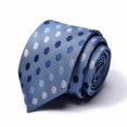 thumbnail image 1 of Corbata de seda de poliéster con puntos de corbata, fabricante de corbatas de 8 cm para hombres de negocios, ropa formal, corbata de estudio para bodas, 1 of 6