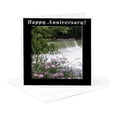 thumbnail image 5 of 3drose, Waterfall, Happy Anniversary, 6 Greeting Cards with Envelopes, 5 of 7