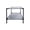Gray, variant on Elevated Pet Bed for Small Cat and Dog, Double Layer Oxford Cloth Raised Cooling Pet Cot for Indoor Puppy and Kitty Blue