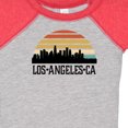 thumbnail image 4 of Inktastic Los Angeles California Skyline Retro Boys or Girls Baby Bodysuit, 4 of 5