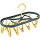 thumbnail image 3 of Tendedero con Clips, Secadora de Ropa Colgante con Mini Colgante Giratorio, 3 of 4
