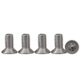 thumbnail image 1 of 25pcs M5 X 12 Countersunk Head Screws 304 Stainless Steel Torx Screws Machine Screws Standard Drive Fully Threaded Screws, 1 of 5
