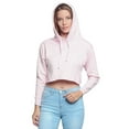 thumbnail image 6 of G-Style USA Women's Long Sleeved Crop Top Hoodie LH13118 - Pink - 2X-Large, 6 of 8