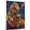 Afghan Hound, variant on Cocker Spaniel Dog Stretched Canvas Size 8x12 – Cute Cocker Spaniel Canvas Wall Art of Puppy Playing Bass Guitar, Perfect for Dog and Music Fans