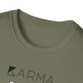 thumbnail image 3 of Women's Cat tshirt, Cat tee, Karma shirt, Women's graphic tee, 3 of 4