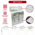 thumbnail image 5 of Retro Eucalyptus Leaves Table Runner 108 Inches Long,Rustic Pastoral Botanical Cotton Linen Table Runners Dresser Scarves,Decorative Tabletop Scarf Furniture Cover for Home Dinner Party 13"x108", 5 of 8