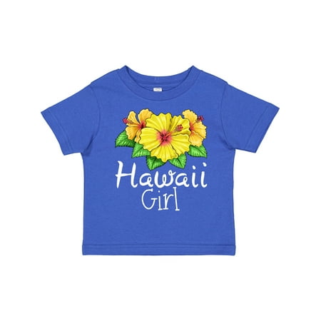 

Inktastic Hawaii Girl Hibiscus Flowers Gift Toddler Toddler Girl T-Shirt