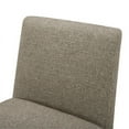 thumbnail image 5 of Bowery Hill 26"H Modern Fabric Counter Stool in Wordsworth Cocoa/Gray, 5 of 7