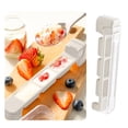 thumbnail image 1 of Bandeja de cubitos de hielo con tapa - Silicona Comunicador de prensa de grado alimenticio Máquina de hielo - Cubitos fáciles de sacar - Recolección de hielo instantánea - Multifuncional para el, 1 of 6