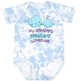 thumbnail image 3 of Inktastic My Gramps Whale-y Loves Me Boys or Girls Baby Bodysuit, 3 of 5