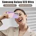 thumbnail image 5 of Compatible with Samsung Galaxy S23 Ultra Case 6.8 Inch,Painted Art Pattern TPU Protective Slim Protective Phone Case for Samsung Galaxy S23 Ultra 6.8 inch-Purple, 5 of 12