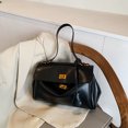 thumbnail image 3 of Bolso de gran capacidad para mujer, versátil, nuevo bolso bandolera informal de hombro bajo el brazo 2025, platino popular este año., 3 of 5