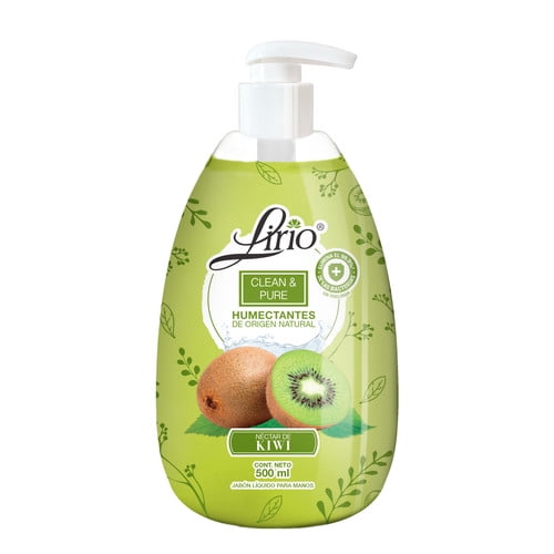 Jabón líquido para manos Lirio clean & pure Kiwi 500 ml