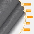 thumbnail image 5 of HOMEDEMO 4'W x 8' H Outdoor Roller Shades Patio, Sun Roller Shade for Porch Balcony Grey, 5 of 7