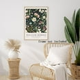 thumbnail image 6 of William Morris Moon & Stars Wall Art William Morris Exhibition Poster Vintage Textiles Wall Art for Living Room Bedroom Wall Pictures Decor Aesthetic 8x12in Unframed, 6 of 16