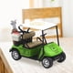 thumbnail image 3 of Carrito de golf en miniatura a escala 1:36, juguetes para empujar y avanzar, con tracción por fricción. Verde, 3 of 9