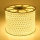 thumbnail image 3 of Tira de LED de 220 V, 2835, de alto brillo, resistente al agua, con enchufe europeo para iluminación del hogar, habitación y jardín, 3 of 5