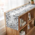 thumbnail image 6 of Table Runners 90 Inches Long Dress Scarves, Grey Eucalyptus Leaves Farmhouse Coffee/Dining/Kitchen Table Runner for Living Room, Spring Summer Botanical 13x90 Inch, 6 of 9
