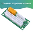 thumbnail image 4 of SATA Power Supply Adapter 24Pin to 4Pin Adapter Card Multiple PSUs Power Supply Connector Dual Synchronous Boot Card for BTC Miner -4PIN Port, 4 of 7