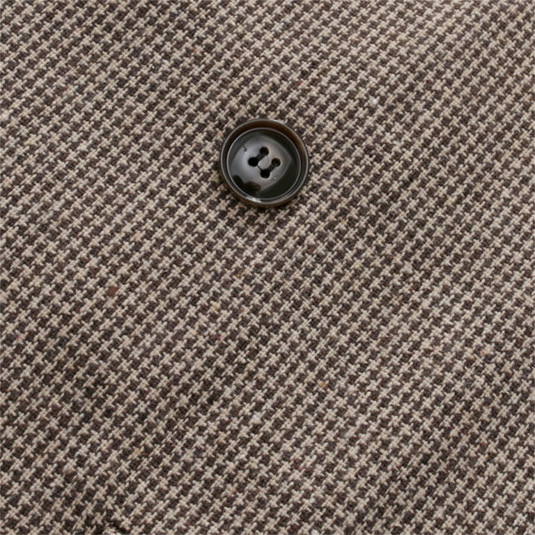 SMihono Men's Trendy Midi Coat Double Breasted Fleece Composite Faux Suede  Warm Jacket Loose Solid Business Pocket Work Office Lapel Collar Button