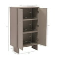 thumbnail image 3 of Ella Accent Cabinet in Mocha made from Engineered Wood, 3 of 10